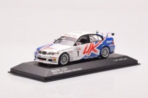 BMW 320si E90 BMW Team UK #1 A. Priaulx WTCC Porto Winner 2007 Minichamps 1:43 400072601 Metal — zdjęcie 2 z 4