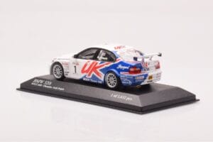 BMW 320si E90 BMW Team UK #1 A. Priaulx WTCC Porto Winner 2007 Minichamps 1:43 400072601 Metal — zdjęcie 3 z 4