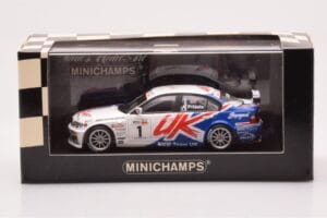 BMW 320si E90 BMW Team UK #1 A. Priaulx WTCC Porto Winner 2007 Minichamps 1:43 400072601 Metal — zdjęcie 4 z 4