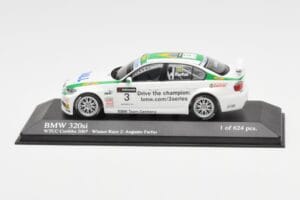 BMW 320si E90 BMW Team Germany #3 A. Farfus WTCC Curitiba Heat Winner 2007 Minichamps 1:43 400072603 Metal