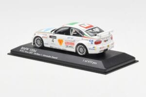 BMW 320si E90 BMW Team Italy Spain #4 A. Zanardi WTCC Brno 3rd Race 2007 Minichamps 1:43 400072604 Metal — zdjęcie 3 z 4