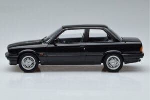 BMW 325i E30 Czarny Norev 1:18 183203 Metal — zdjęcie 3 z 6