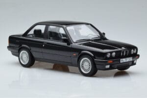 BMW 325i E30 Czarny Norev 1:18 183203 Metal — zdjęcie 4 z 6
