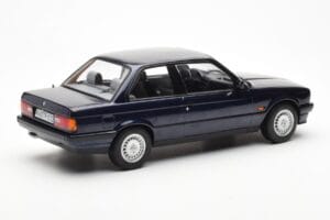 BMW 325i E30 Niebieski Metaliczny Norev 1:18 183201 Metal — zdjęcie 2 z 6