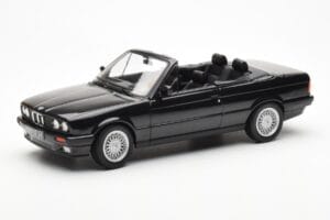 BMW 325i E30 Kabriolet Czarny Metaliczny Norev 1:18 183211 Metal