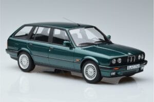 BMW 325i E30 Touring Zielony Metalik Norev 1:18 183219 Metal — zdjęcie 4 z 6
