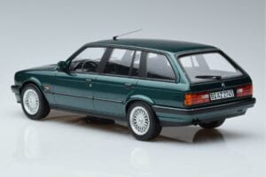 BMW 325i E30 Touring Zielony Metalik Norev 1:18 183219 Metal — zdjęcie 5 z 6