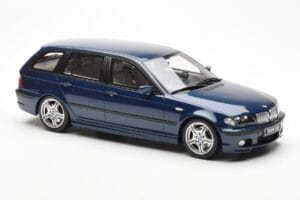 BMW 330i E46 Touring Niebieski Otto 1:18 OT251 Żywica — zdjęcie 4 z 6