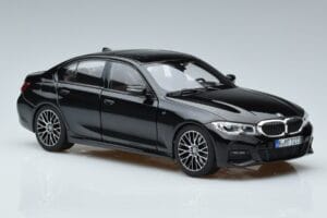 BMW 330i G20 Czarny Metalik Norev 1:18 183277 Metal — zdjęcie 5 z 7