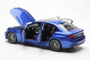 BMW 330i G20 Portimao Niebieski Metallic Norev 1:18 80432450999 Metal — zdjęcie 5 z 8