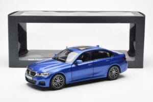 BMW 330i G20 Portimao Niebieski Metallic Norev 1:18 80432450999 Metal — zdjęcie 8 z 8