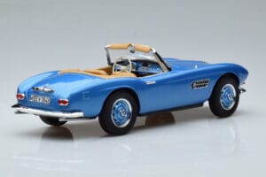 BMW 507 Niebieski Norev 1:18 183234 Metal — zdjęcie 2 z 6