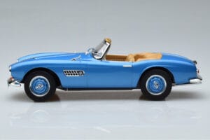 BMW 507 Niebieski Norev 1:18 183234 Metal — zdjęcie 3 z 6