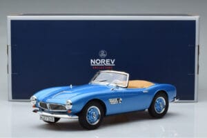 BMW 507 Niebieski Norev 1:18 183234 Metal — zdjęcie 6 z 6