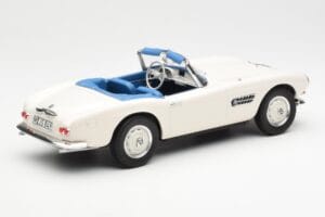 BMW 507 Roadster Biały Norev 1:18 183232 Metal — zdjęcie 2 z 6