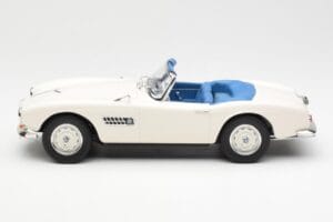 BMW 507 Roadster Biały Norev 1:18 183232 Metal — zdjęcie 3 z 6