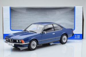 BMW 628 CSi E24 Niebieski MCG 1:18 MCG18164 Metal — zdjęcie 5 z 5