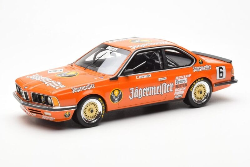 BMW 635 CSi E24 #6 Jagermeister H-J. Stuck ETCC 1984 CMR 1:18 CMR009 Metal