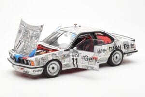BMW 635 CSi E24 #11 D. Quester / M. Tassin / M. Heger 24 Hours of Spa 1986 AUTOart 1:18 80430145826 Metal — zdjęcie 2 z 8