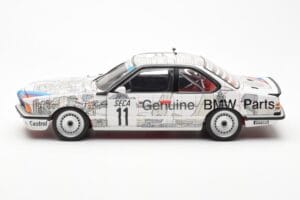 BMW 635 CSi E24 #11 D. Quester / M. Tassin / M. Heger 24 Hours of Spa 1986 AUTOart 1:18 80430145826 Metal — zdjęcie 4 z 8