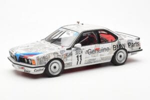 BMW 635 CSi E24 #11 D. Quester / M. Tassin / M. Heger 24 Hours of Spa 1986 AUTOart 1:18 80430145826 Metal