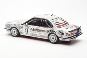 BMW 635 CSi E24 #11 D. Quester / M. Tassin / M. Heger 24 Hours of Spa 1986 AUTOart 1:18 80430145826 Metal — zdjęcie 7 z 8
