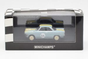 BMW 700 Sport #64 Hulbusch / Stausberg 12 Hours of Nurburgring 1961 Minichamps 1:43 400612364 Metal — zdjęcie 4 z 4