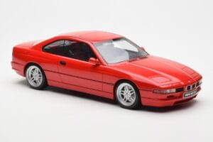 BMW 850 CSi E31 Czerwony Otto 1:18 OT158 Żywica — zdjęcie 4 z 6