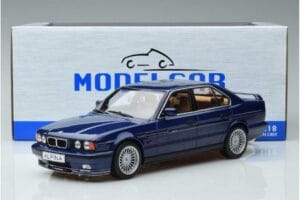 BMW Alpina B10 4.6 E34 Niebieski MCG 1:18 MCG18230 Metal — zdjęcie 6 z 6