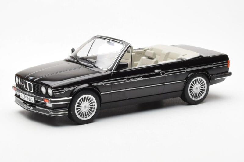 BMW Alpina C2 E30 2.7 Kabriolet Czarny MCG 1:18 MCG18277 Metal