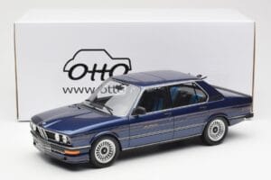 BMW Alpina B7S E12 Turbo Dark Sapphire Niebieski Metaliczny Otto 1:18 OT640 Żywica — zdjęcie 6 z 6