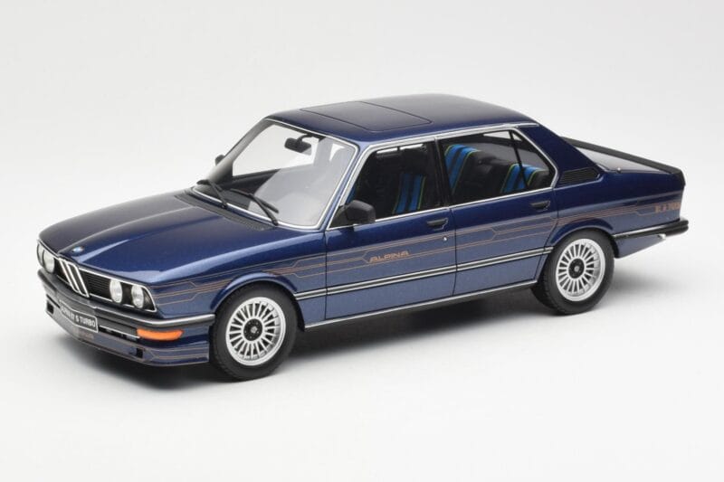 BMW Alpina B7S E12 Turbo Dark Sapphire Niebieski Metaliczny Otto 1:18 OT640 Żywica