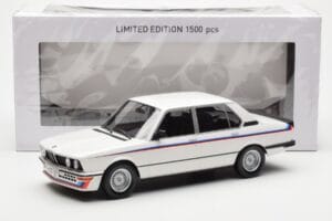 BMW M535i E12 Biały Norev 1:18 183265 Metal — zdjęcie 5 z 5