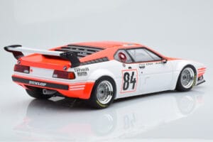 BMW M1 Equipe Dominique Lacaud #84 H. Stuck / Burger / D. Lacaud 24 Hours of Le Mans 1980 Minichamps 1:18 155802984 Metal — zdjęcie 2 z 6