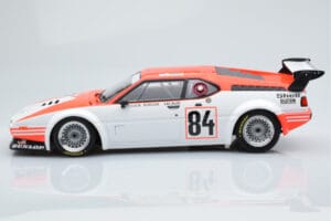 BMW M1 Equipe Dominique Lacaud #84 H. Stuck / Burger / D. Lacaud 24 Hours of Le Mans 1980 Minichamps 1:18 155802984 Metal — zdjęcie 3 z 6