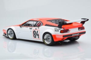 BMW M1 Equipe Dominique Lacaud #84 H. Stuck / Burger / D. Lacaud 24 Hours of Le Mans 1980 Minichamps 1:18 155802984 Metal — zdjęcie 5 z 6