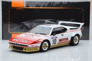 BMW M1 Motul #10 B. Darniche / A. Mahe Rally Tour de Corse 1982 IXO 1:18 18RMC114 Metal — zdjęcie 6 z 6