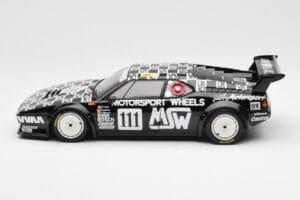 BMW M1 #111 Team MK Motorsport J-L. Witmeur / Krankenberg / Libert 24 Hours of Le Mans 1986 Minichamps 1:18 180862911 Metal — zdjęcie 4 z 8