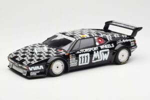 BMW M1 #111 Team MK Motorsport J-L. Witmeur / Krankenberg / Libert 24 Hours of Le Mans 1986 Minichamps 1:18 180862911 Metal