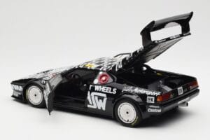BMW M1 #111 Team MK Motorsport J-L. Witmeur / Krankenberg / Libert 24 Hours of Le Mans 1986 Minichamps 1:18 180862911 Metal — zdjęcie 5 z 8