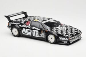 BMW M1 #111 Team MK Motorsport J-L. Witmeur / Krankenberg / Libert 24 Hours of Le Mans 1986 Minichamps 1:18 180862911 Metal — zdjęcie 6 z 8