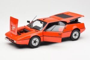 BMW M1 Pomarańczowy Metalik Norev 1:18 183222 Metal — zdjęcie 2 z 8