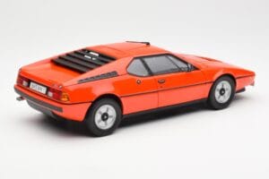 BMW M1 Pomarańczowy Metalik Norev 1:18 183222 Metal — zdjęcie 3 z 8