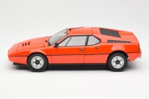 BMW M1 Pomarańczowy Metalik Norev 1:18 183222 Metal — zdjęcie 4 z 8