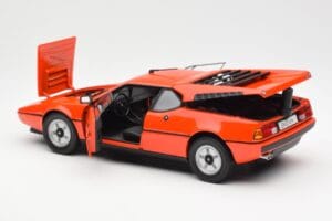 BMW M1 Pomarańczowy Metalik Norev 1:18 183222 Metal — zdjęcie 5 z 8
