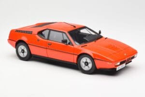 BMW M1 Pomarańczowy Metalik Norev 1:18 183222 Metal — zdjęcie 6 z 8