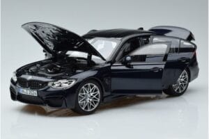 BMW M3 F80 Competition Niebieski Norev 1:18 183236 Metal — zdjęcie 2 z 7