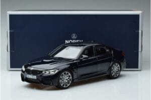 BMW M3 F80 Competition Niebieski Norev 1:18 183236 Metal — zdjęcie 7 z 7