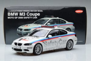 BMW M3 E92 MotoGP Safety Car 2008 Kyosho 1:18 08736GP Metal — zdjęcie 7 z 7