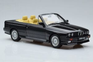 BMW M3 E30 Kabriolet Czarny Otto 1:18 OT1012 Żywica — zdjęcie 4 z 6